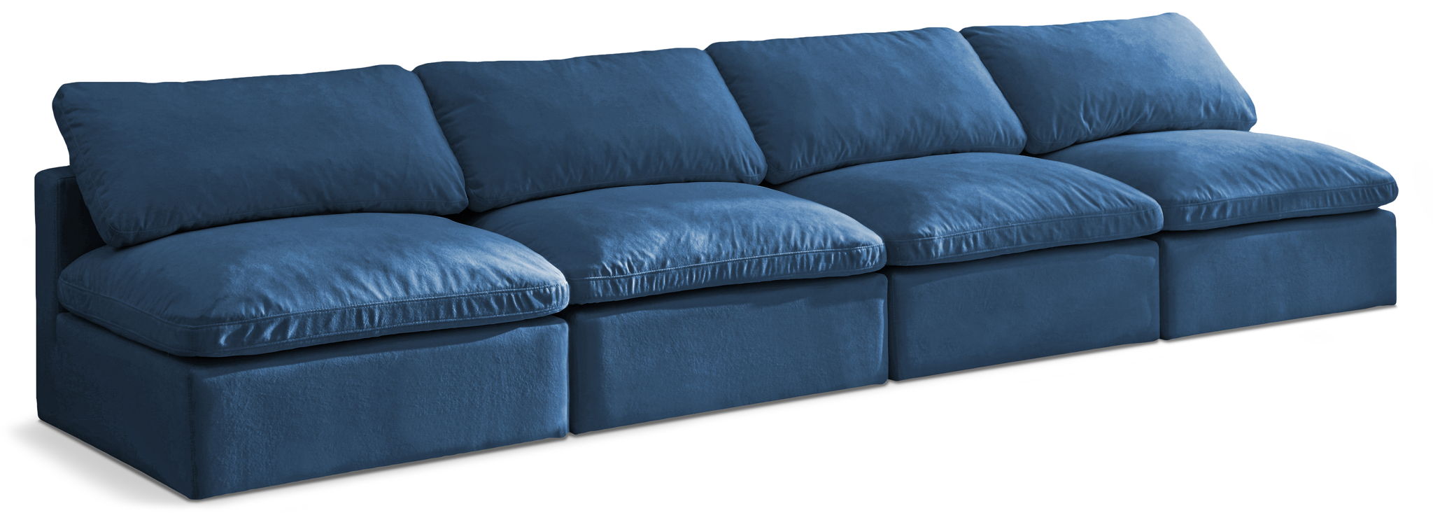 Plush - Modular Armless 4 Seat Sofa - Urban Living Furniture (Los Angeles, CA)