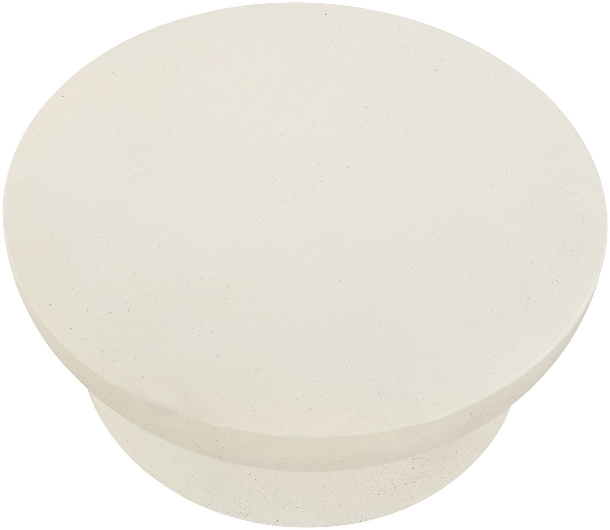 Avaya - Concrete And Fiberglass Indoor / Outdoor Coffee Table - Cream - Urban Living Furniture (Los Angeles, CA)