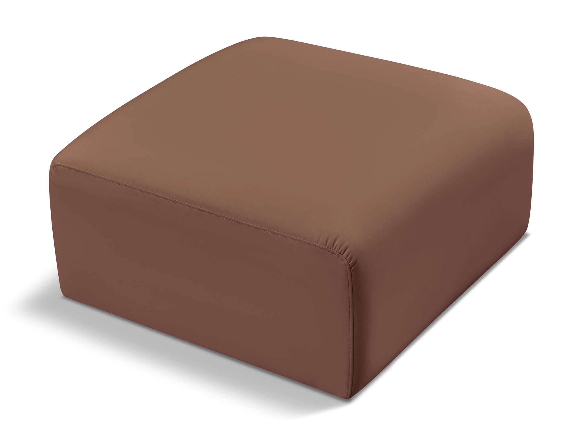 Arc - Faux Leather Ottoman - Urban Living Furniture (Los Angeles, CA)