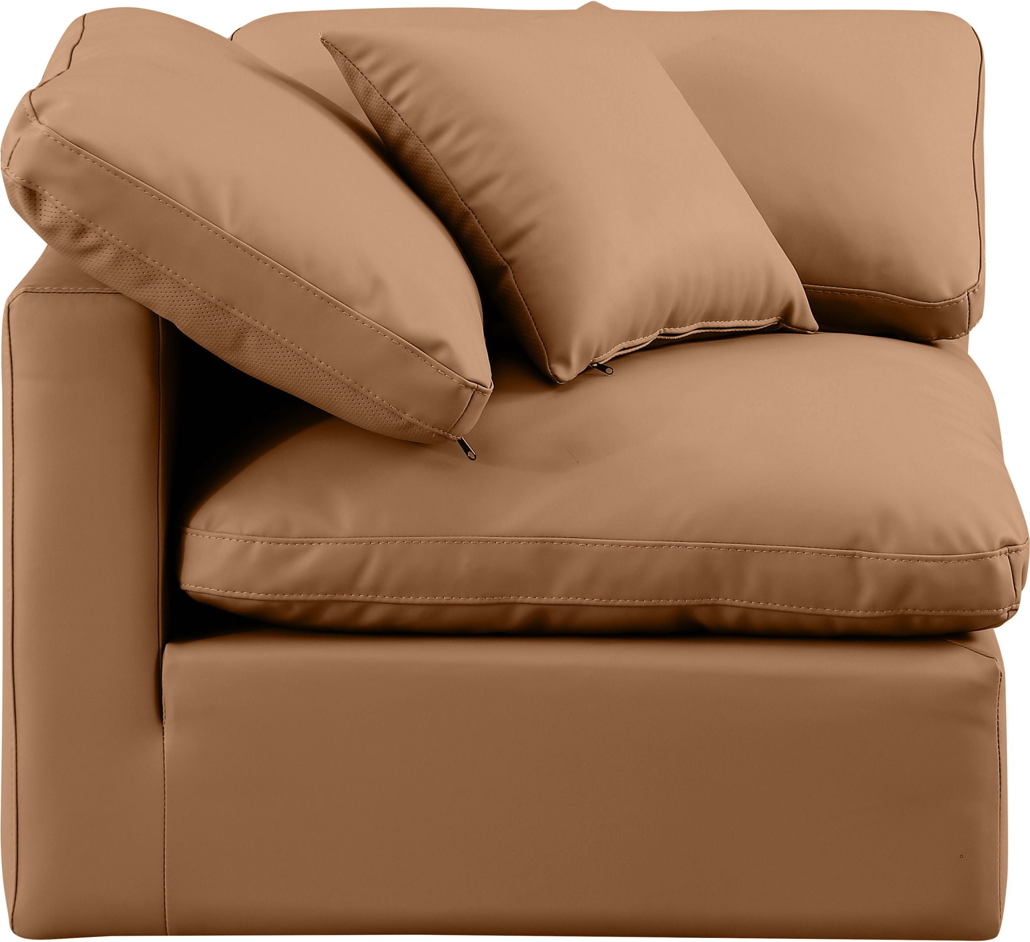 Indulge - Faux Leather Corner Chair - Urban Living Furniture (Los Angeles, CA)