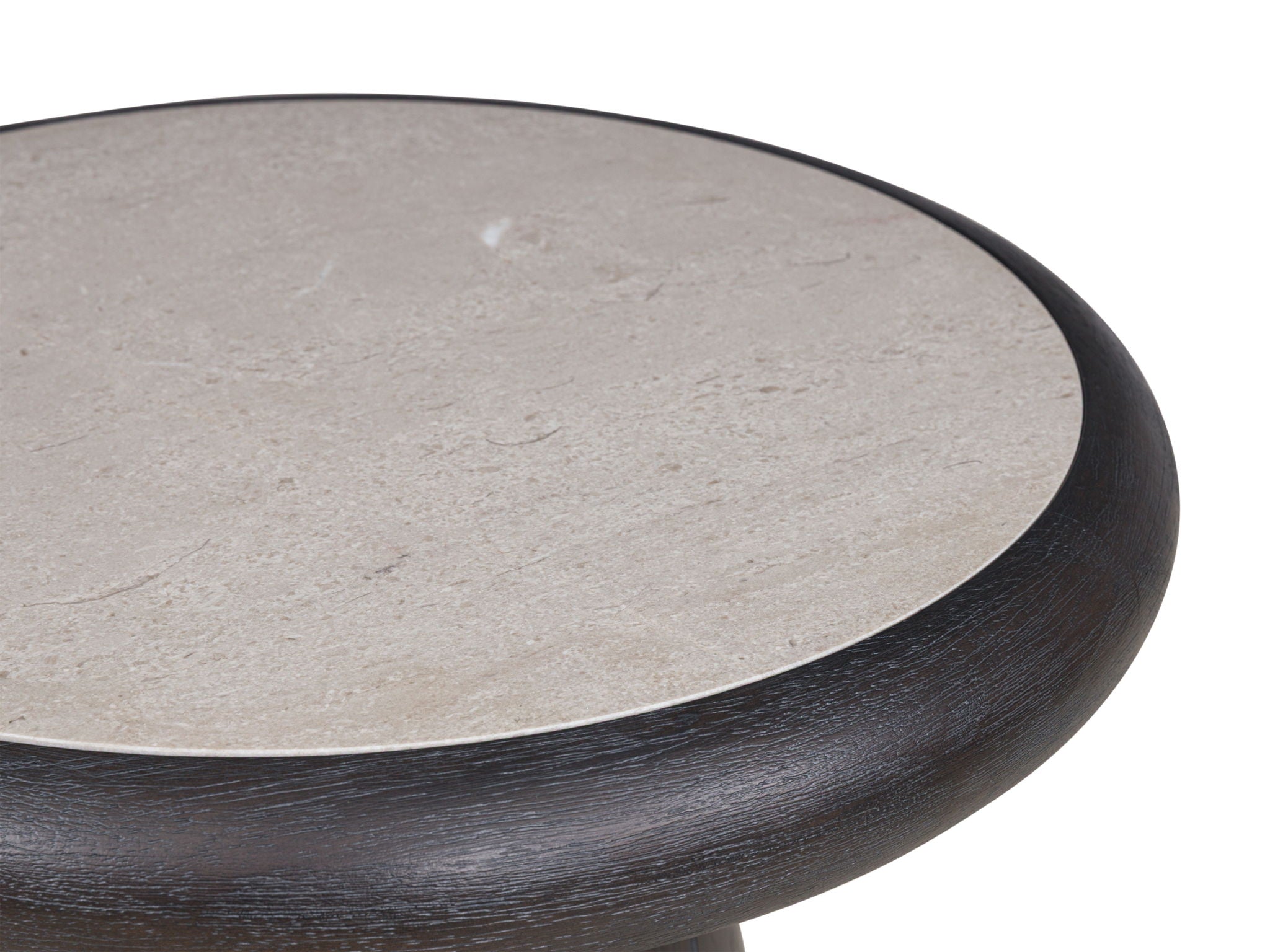 Bracken - French Black - Round End Table - Urban Living Furniture (Los Angeles, CA)