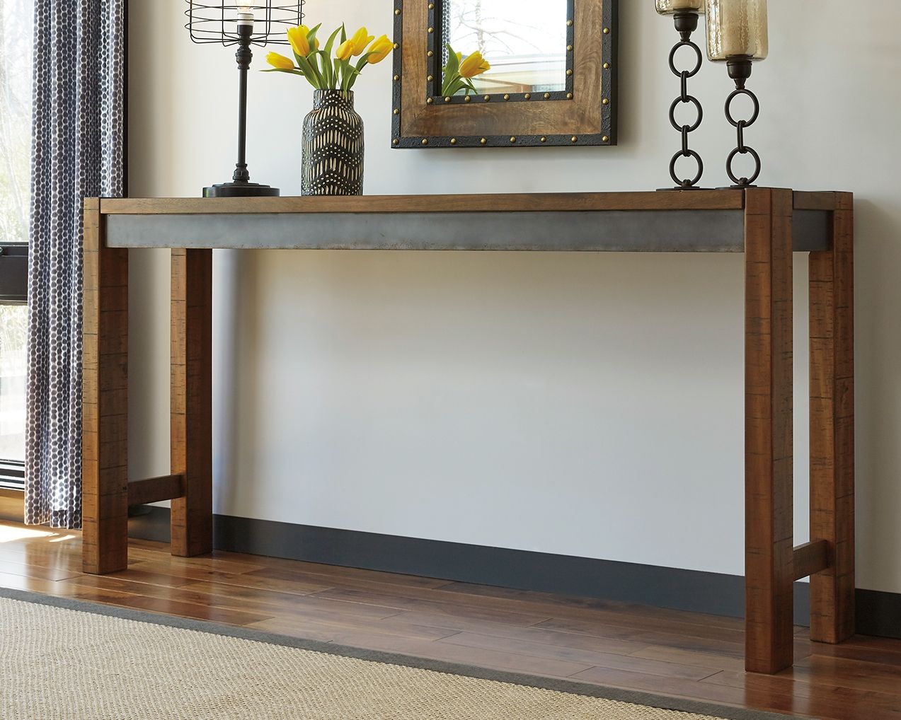 Torjin - Dark Brown - Long Counter Table - Urban Living Furniture (Los Angeles, CA)
