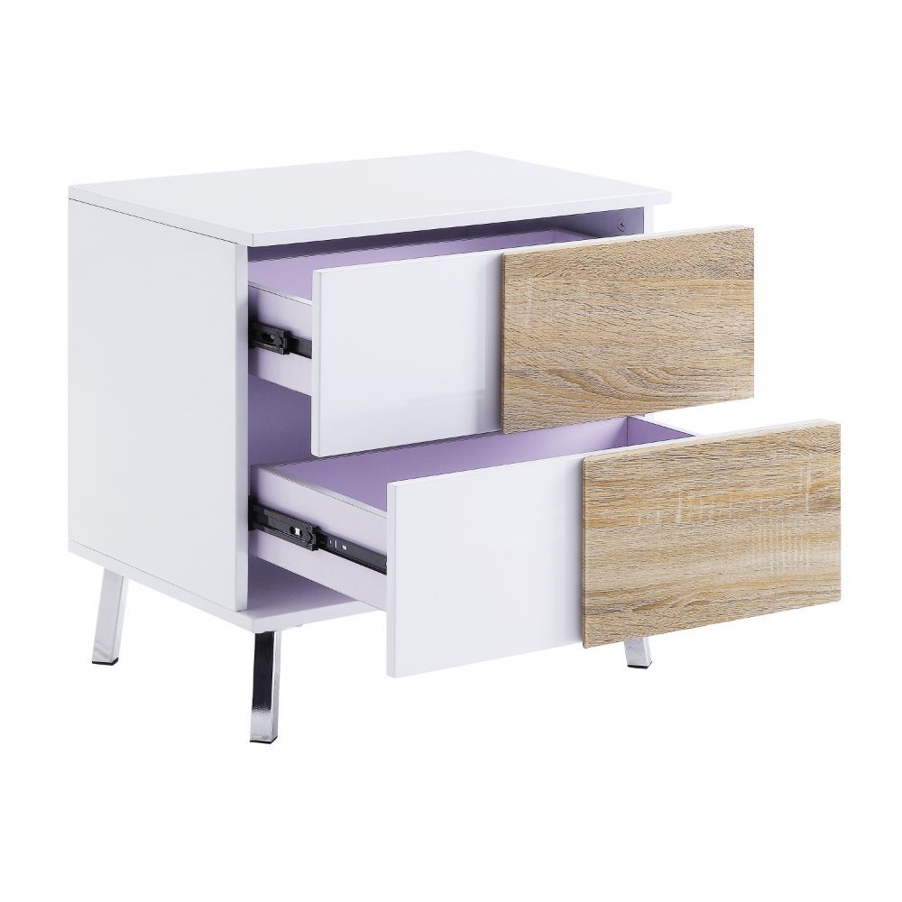 Verux - End Table - White High Gloss - Urban Living Furniture (Los Angeles, CA)