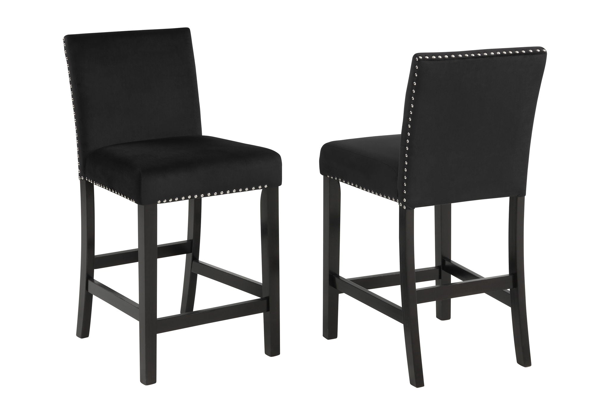 Lennon - 5 Piece Counter Height Set - All Black - Urban Living Furniture (Los Angeles, CA)