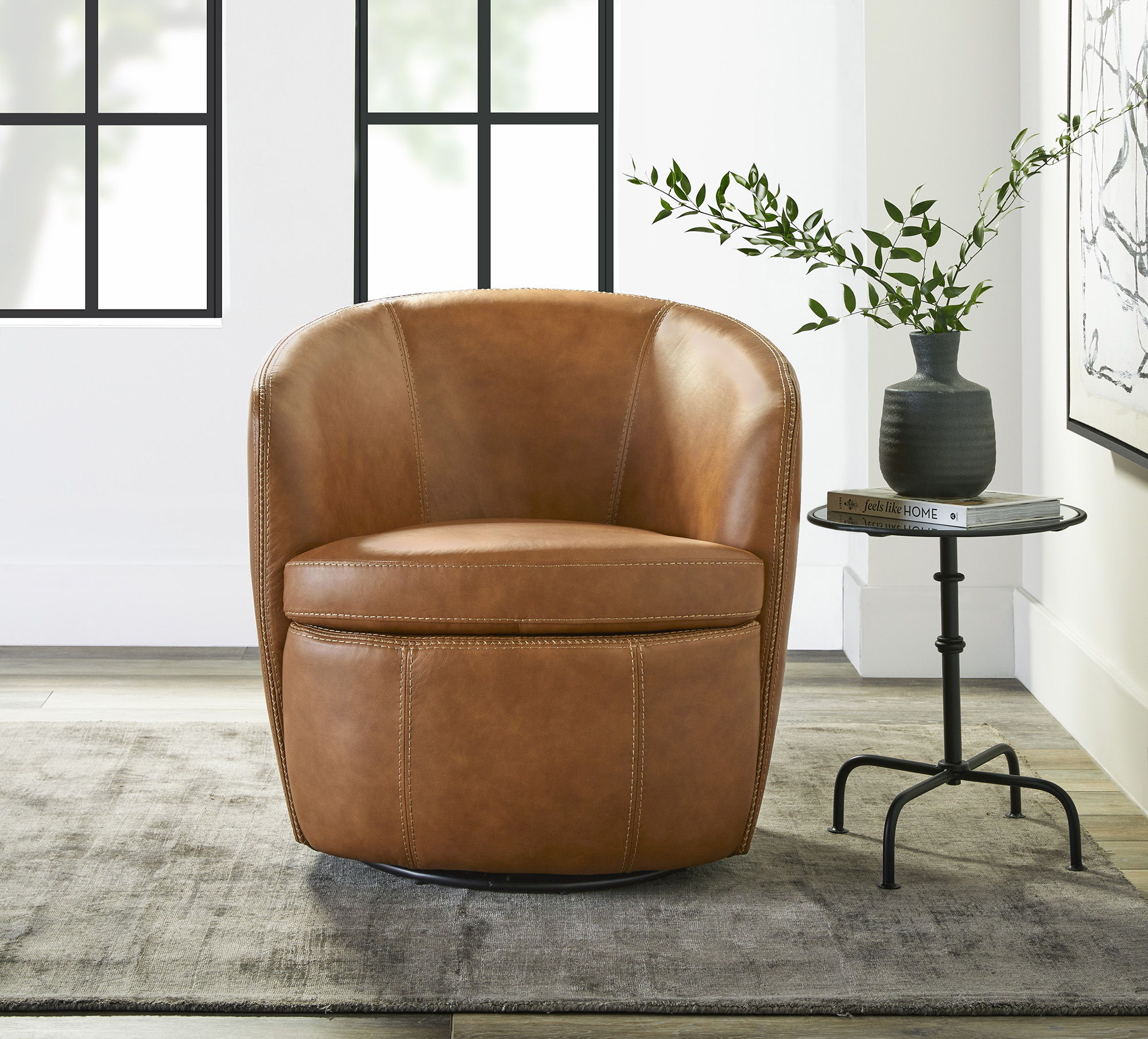 Barolo - Swivel Club Chair - Urban Living Furniture (Los Angeles, CA)