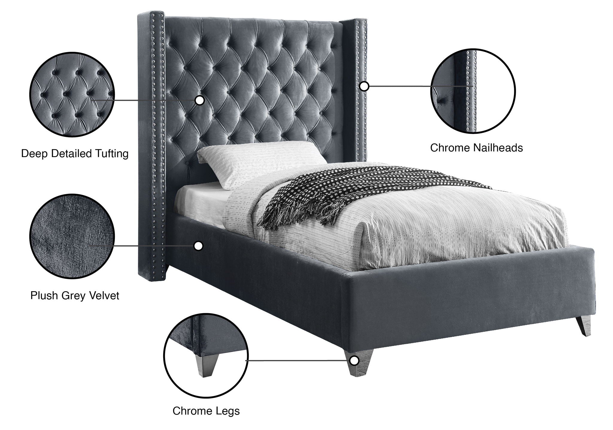 Aiden - Bed - Urban Living Furniture (Los Angeles, CA)