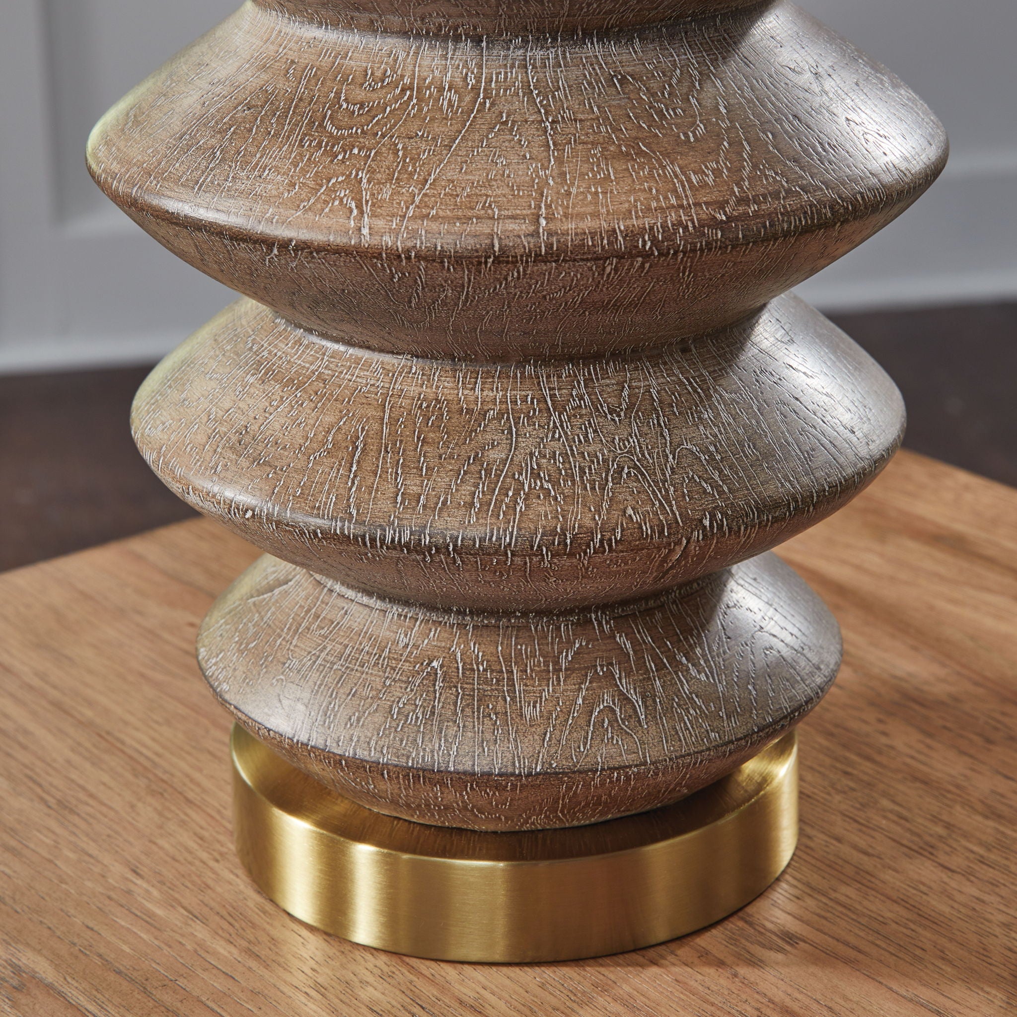 Jyllyard - Brown / Gold Finish - Poly Table Lamp - Urban Living Furniture (Los Angeles, CA)