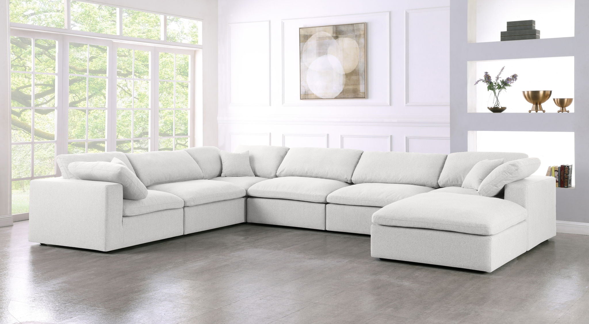 Serene - 7 Piece Modular Sectional - Urban Living Furniture (Los Angeles, CA)