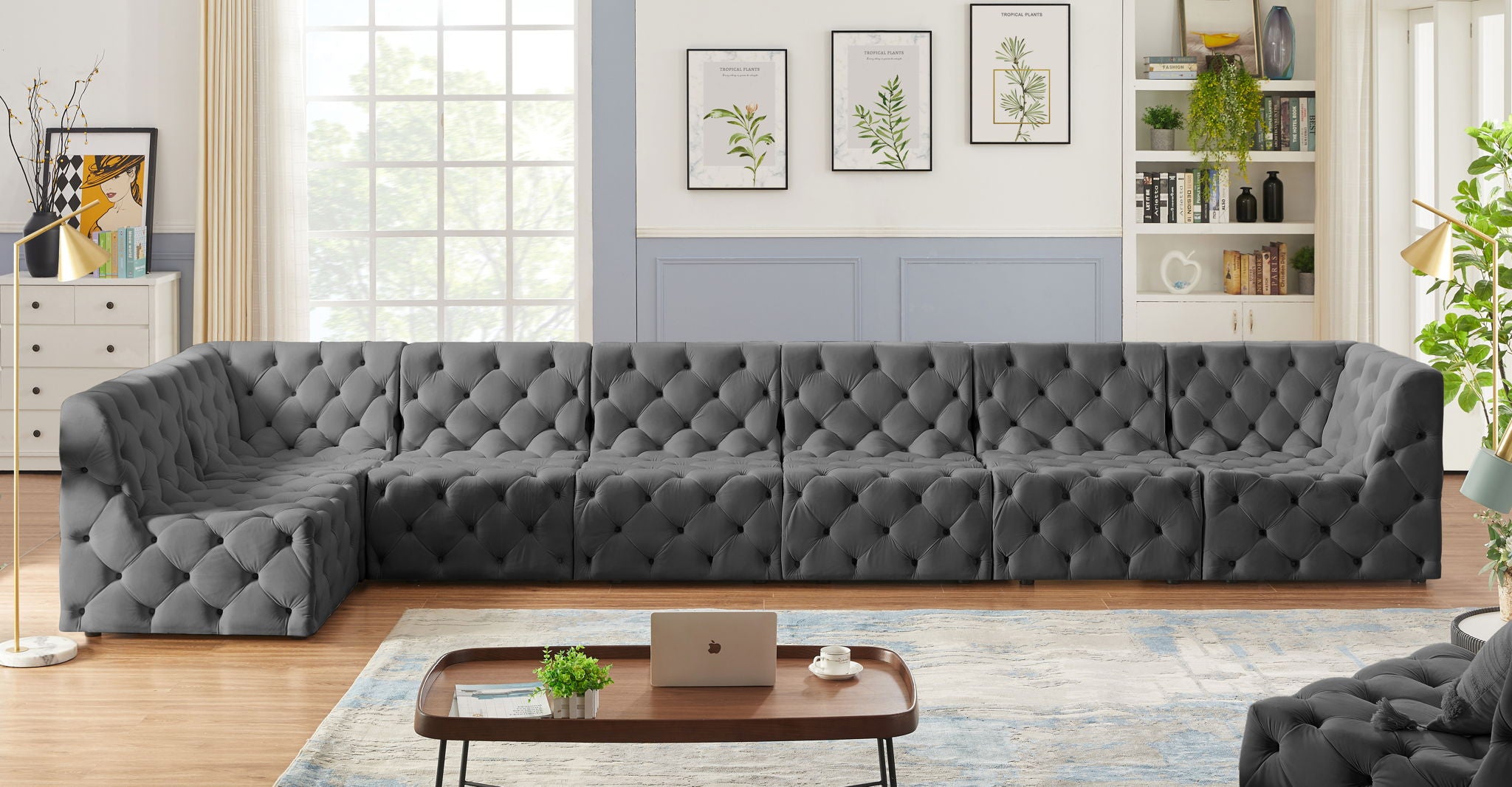 Tuft - 7 Piece Modular Sectional - Urban Living Furniture (Los Angeles, CA)