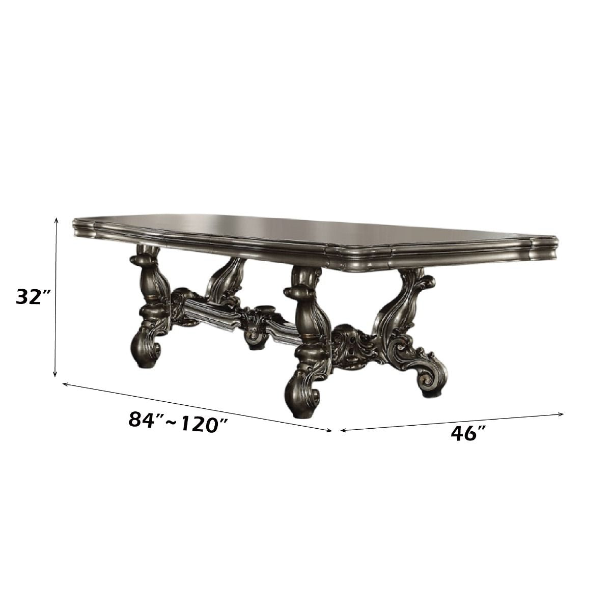 Versailles - Dining Table (120"L) - Urban Living Furniture (Los Angeles, CA)