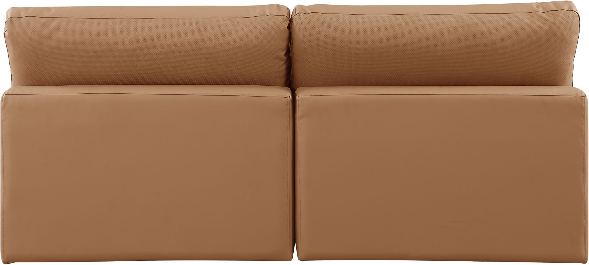 Comfy - Faux Leather Modular Armless Sofa 2 Seats - Urban Living Furniture (Los Angeles, CA)