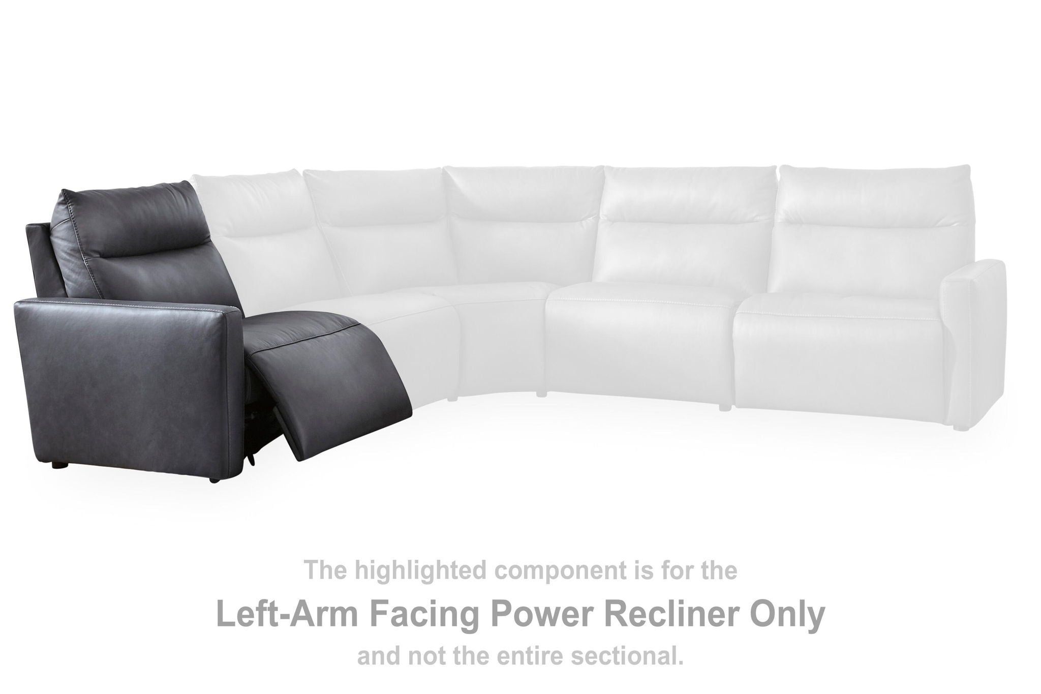 ModZ - LAF Zero Wall Power Recliner - Blue