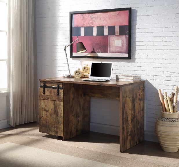 Bellarose - Writing Desk - Rustic Oak - Urban Living Furniture (Los Angeles, CA)