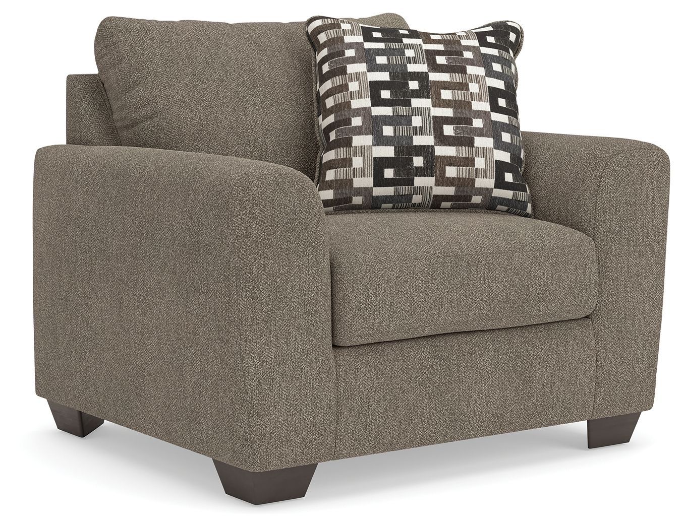 Triston-Peaks - Chair And A Half - Suede - Urban Living Furniture (Los Angeles, CA)