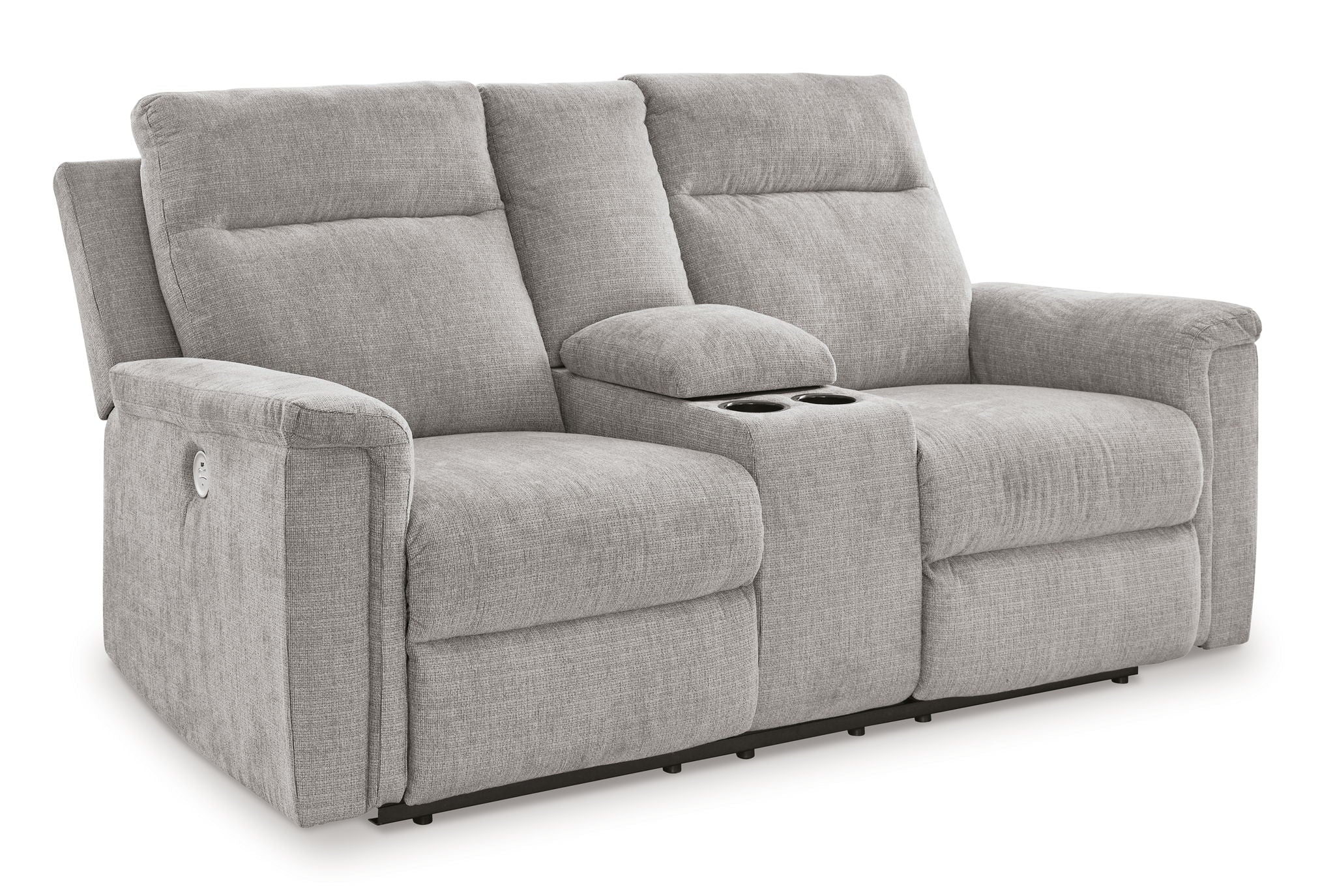 Barnsana - Dbl Power Reclining Loveseat With Console - Urban Living Furniture (Los Angeles, CA)