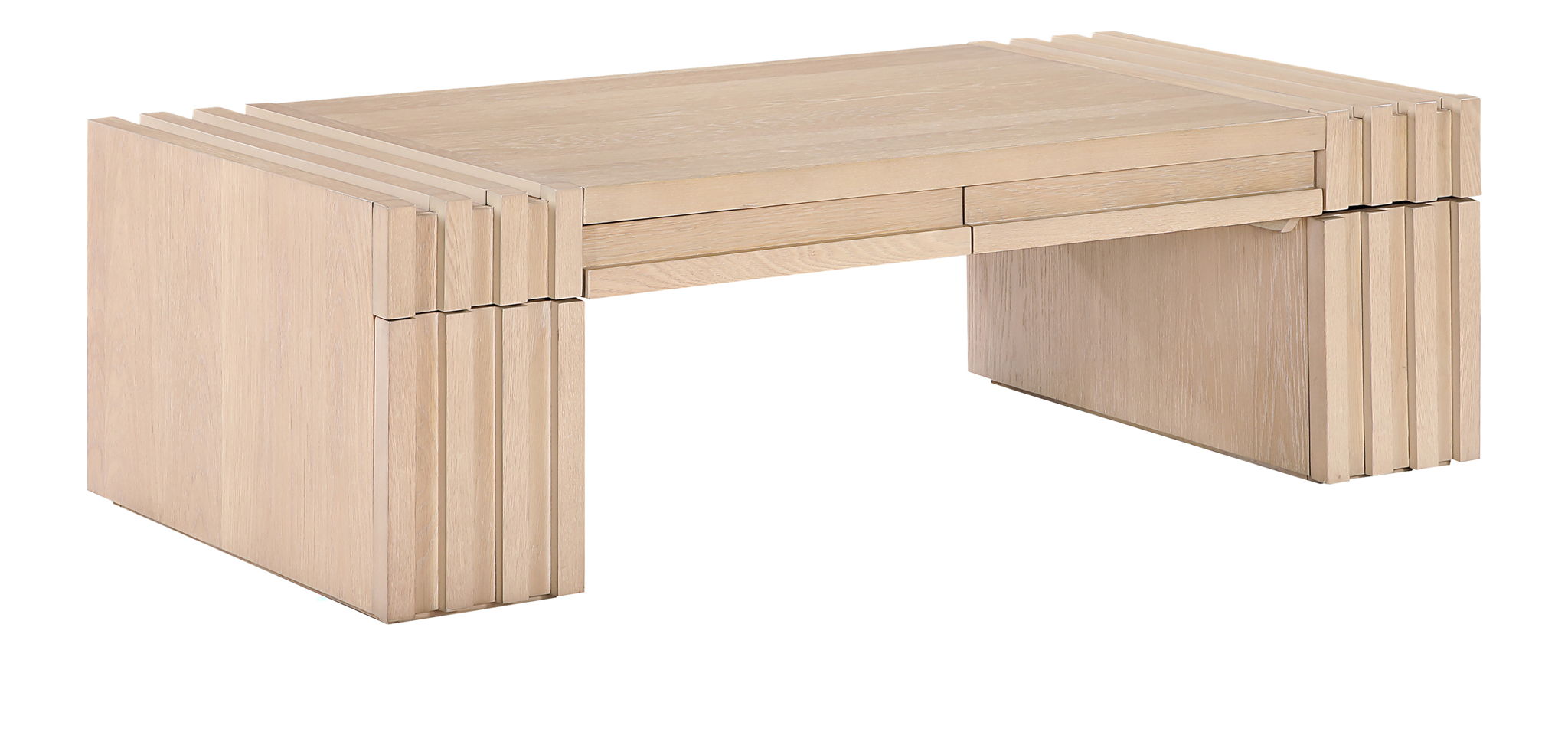Stanton - Oak Veneer And Solid Wood Table - Urban Living Furniture (Los Angeles, CA)
