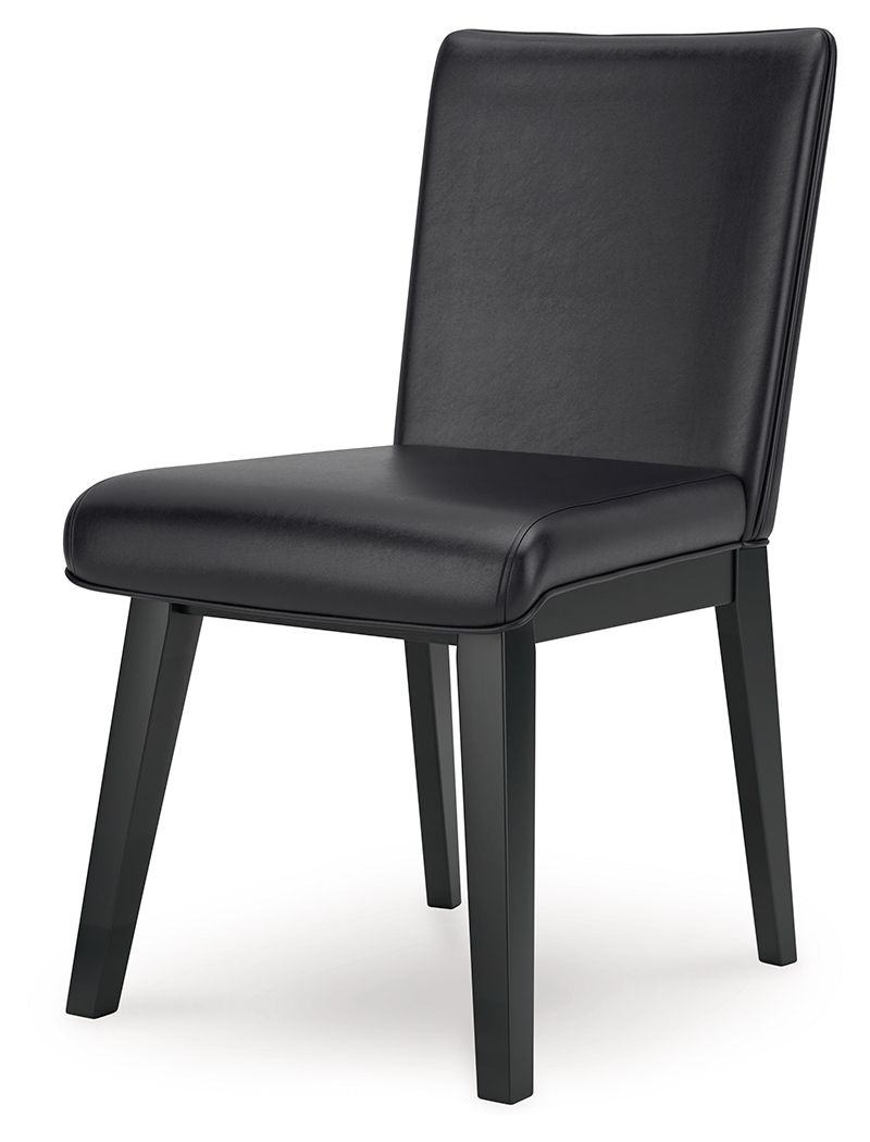 Jettaya - Black - Dining Upholstered Side Chair (Set of 2) - Urban Living Furniture (Los Angeles, CA)