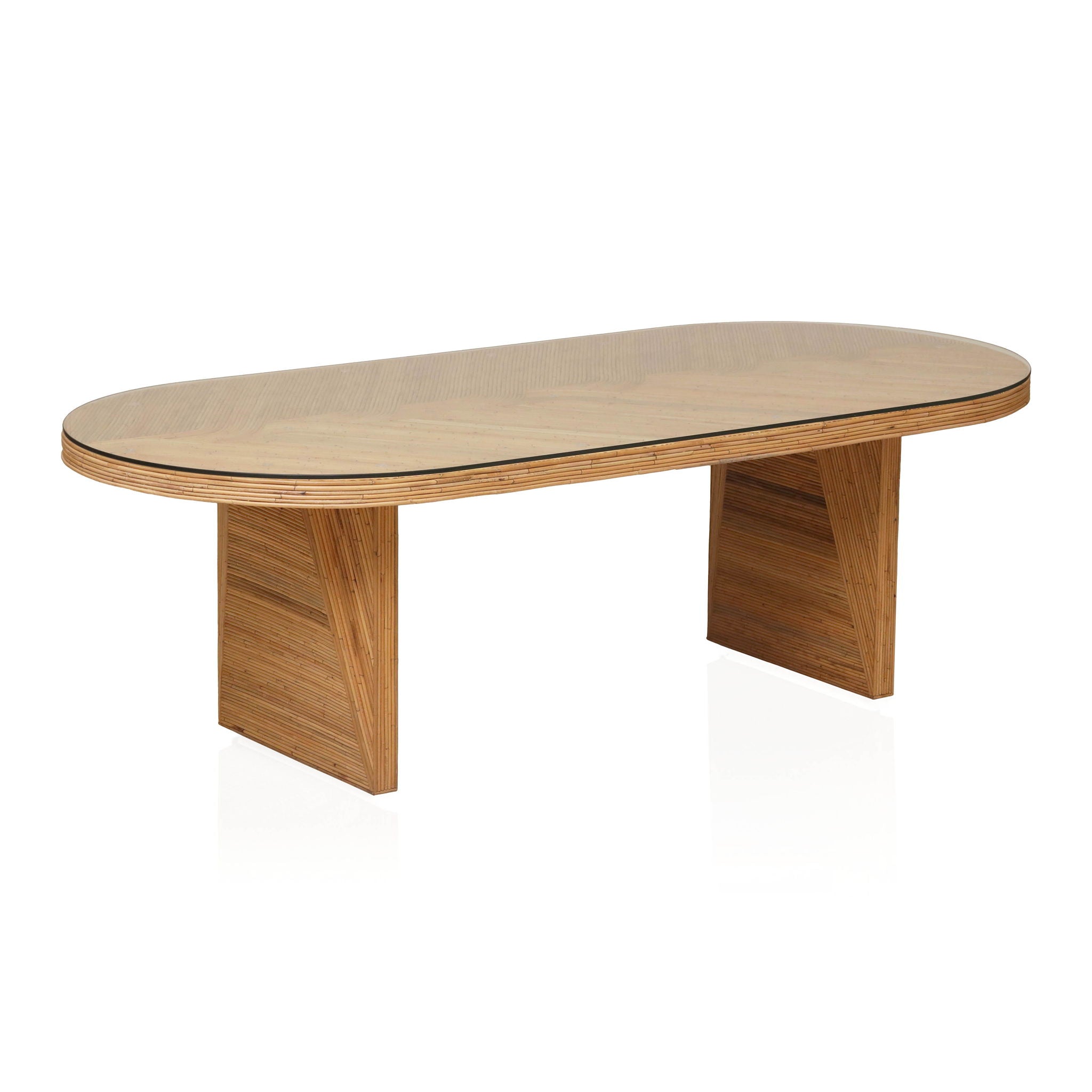 Caren - Oval Dining Table - Natural - Urban Living Furniture (Los Angeles, CA)