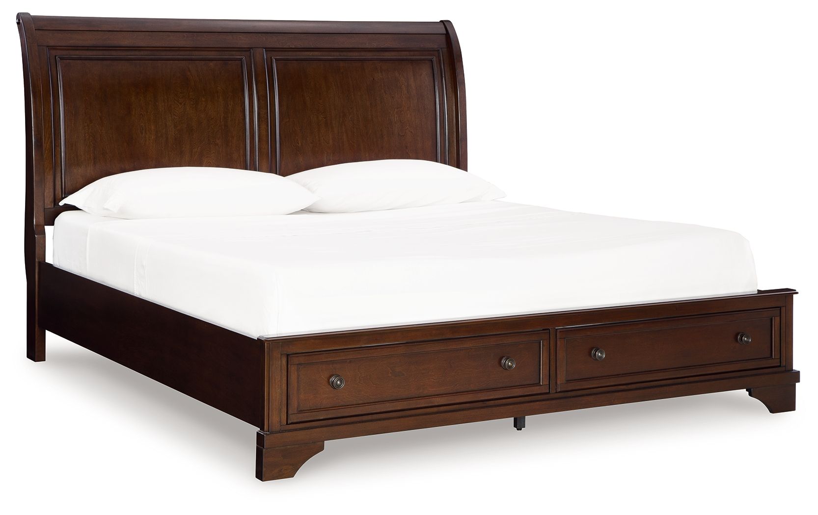 Trellington - Brown - Queen Sleigh Storage Bed - Urban Living Furniture (Los Angeles, CA)