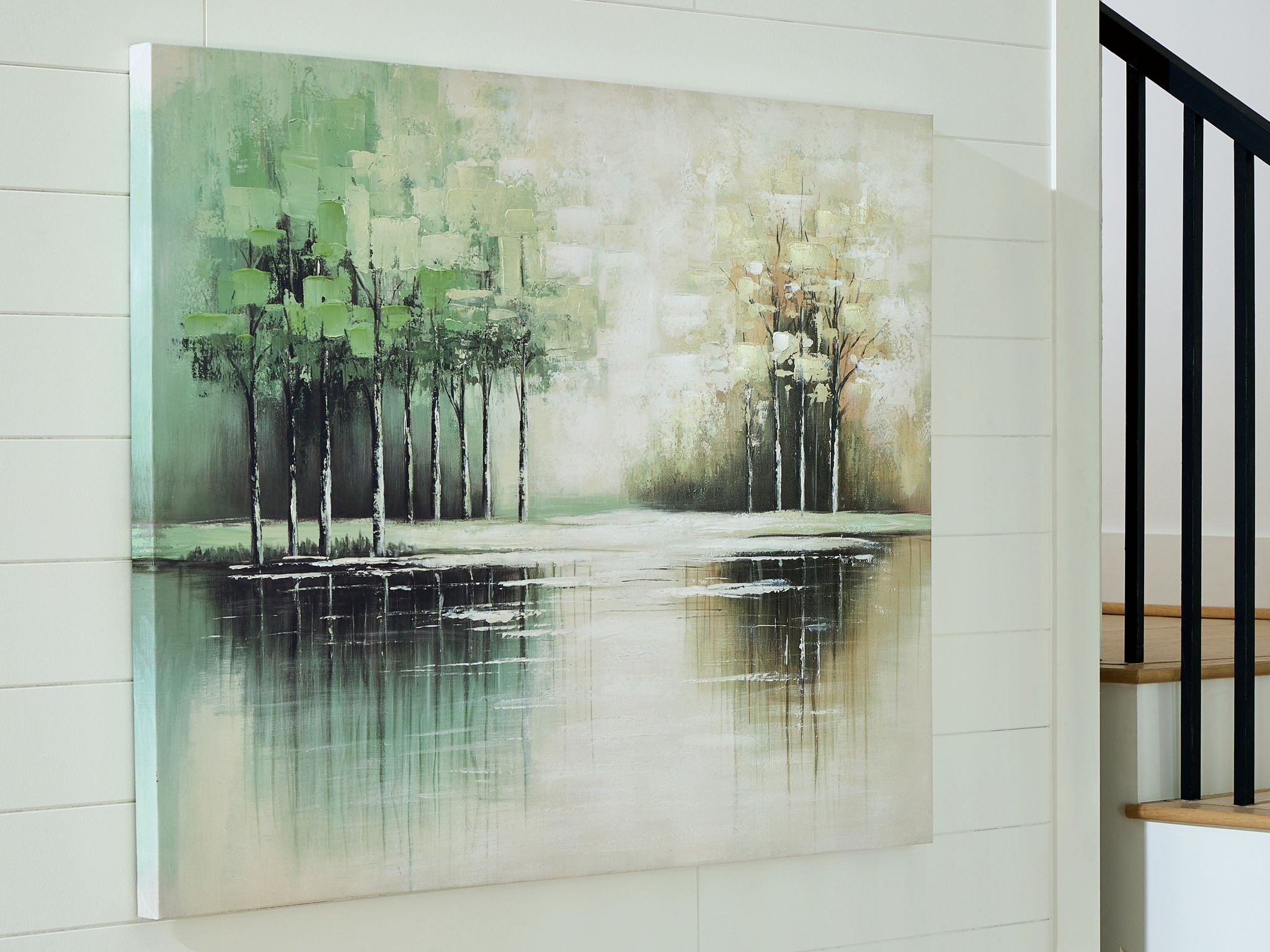 Garlenridge - Green / Tan / White - Wall Art - Urban Living Furniture (Los Angeles, CA)