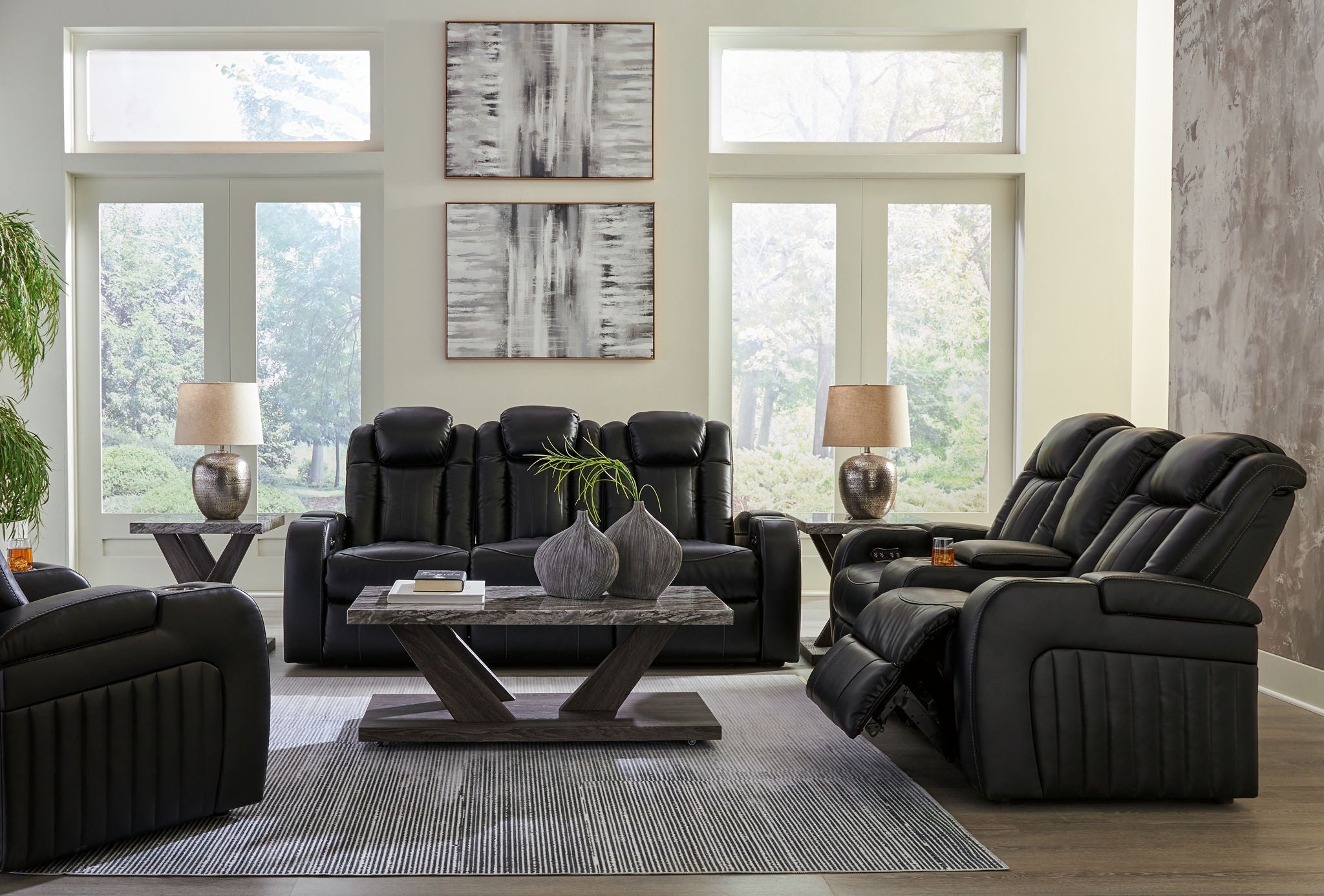Caveman Den - Power Reclining Living Room Set - Urban Living Furniture (Los Angeles, CA)
