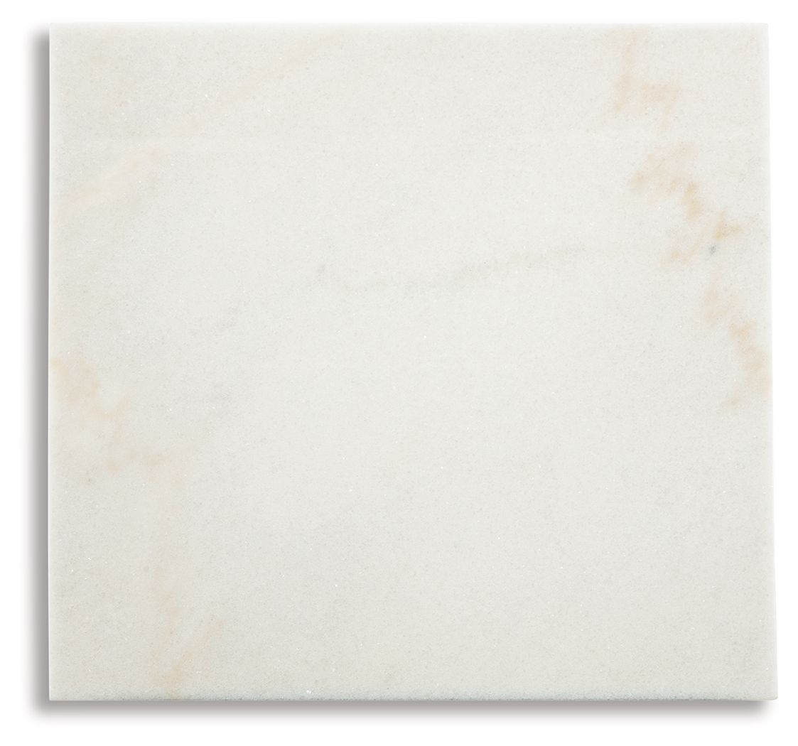 Fostead - White / Espresso - Square End Table - Urban Living Furniture (Los Angeles, CA)