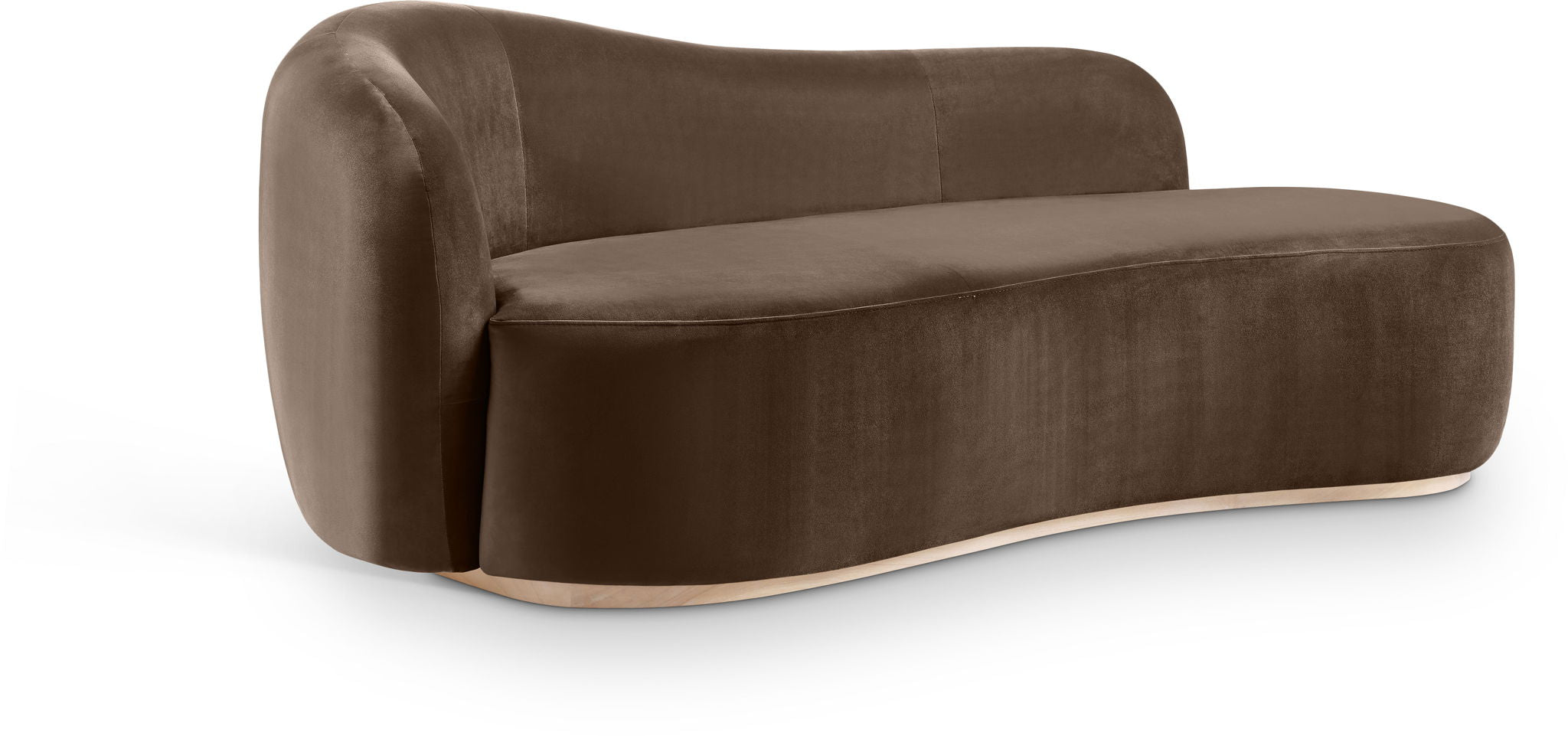 Gustavo - Velvet Upholstered Chaise - Urban Living Furniture (Los Angeles, CA)