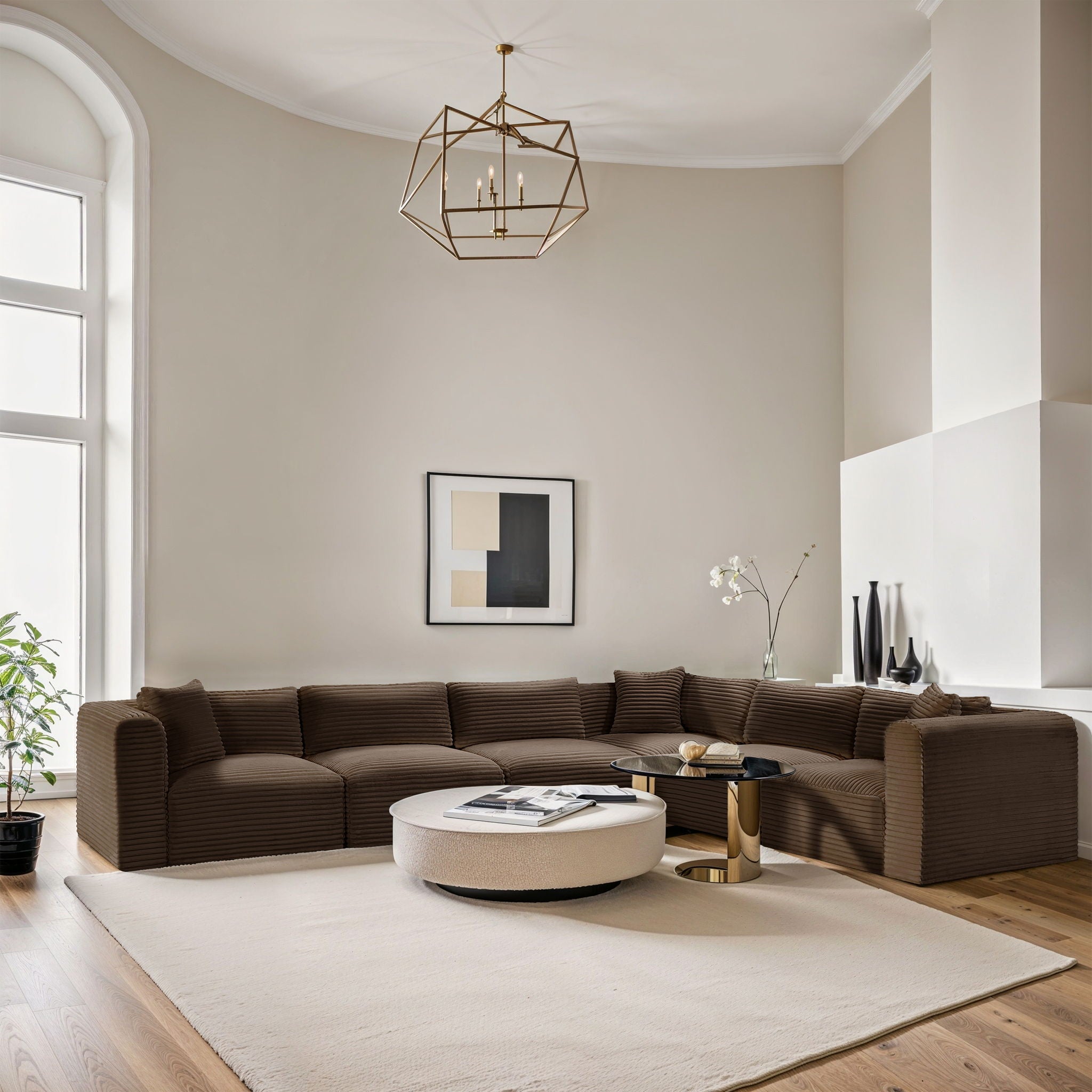 Shaggy - 6 Piece Modular Corner Sectional - Urban Living Furniture (Los Angeles, CA)