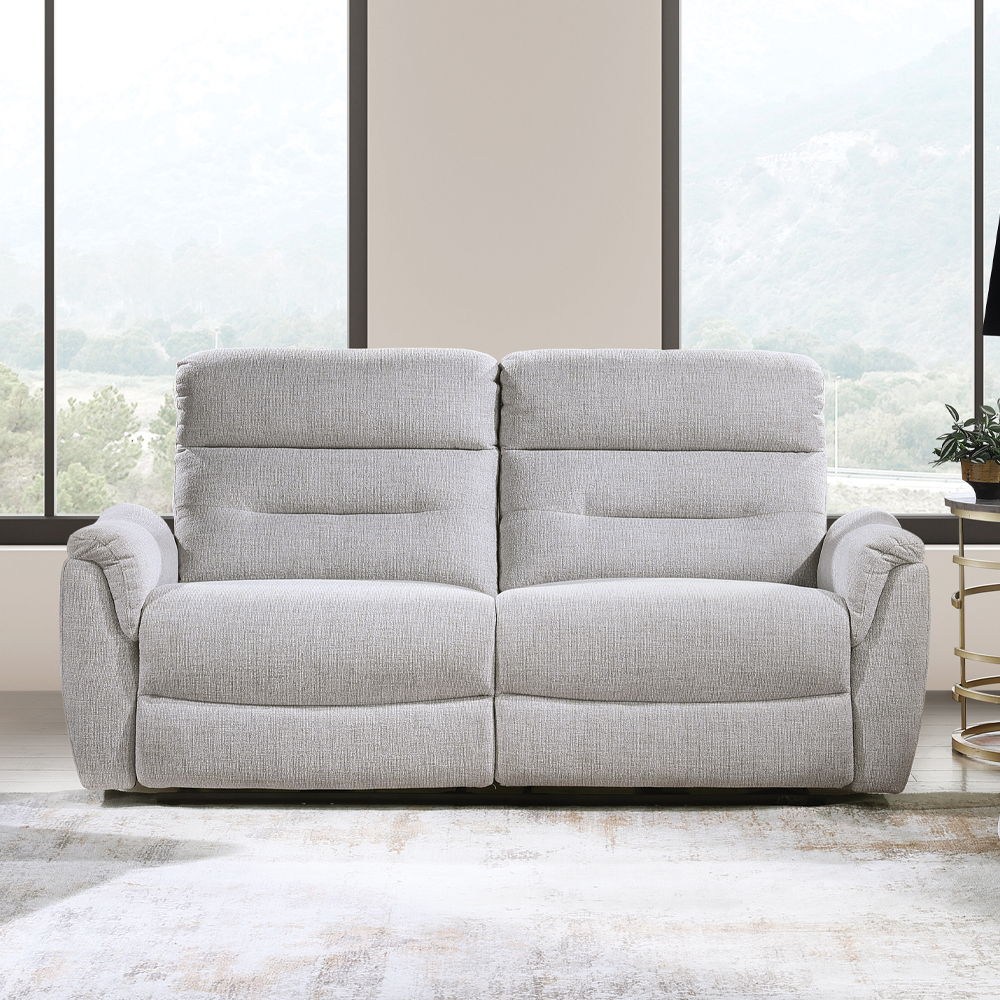 Eastre - Power Motion Sofa With USB Port - Beige Chenille - Urban Living Furniture (Los Angeles, CA)
