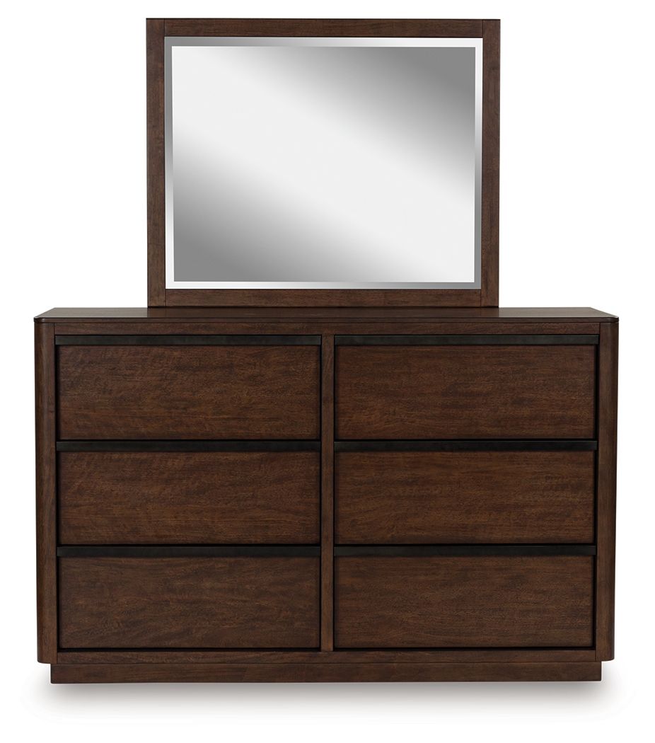 Dilenno - Dark Brown - Dresser And Mirror - Urban Living Furniture (Los Angeles, CA)