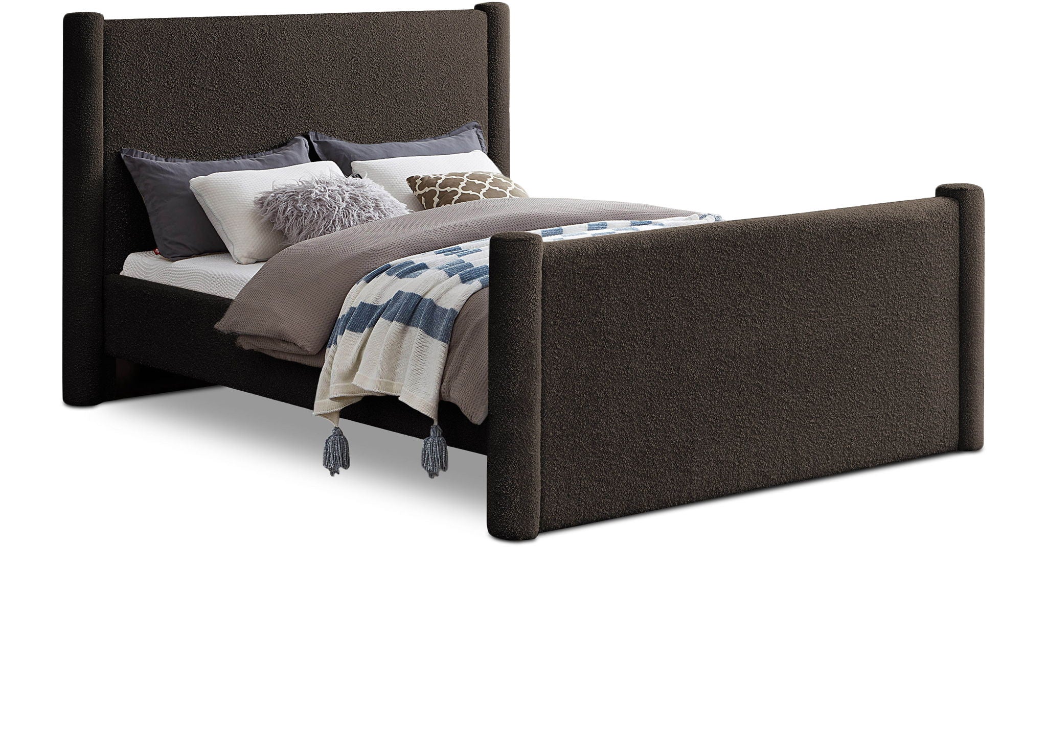 Elias - Boucle Bed - Urban Living Furniture (Los Angeles, CA)