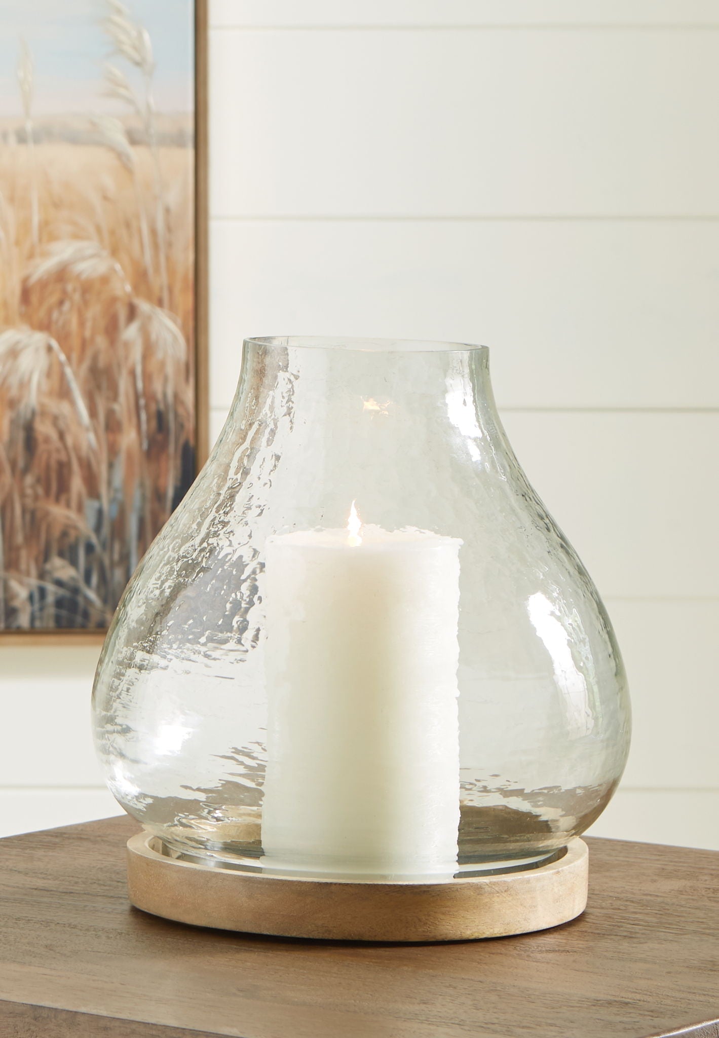 Adalisen - Clear / Brown - Candle Holder - Urban Living Furniture (Los Angeles, CA)