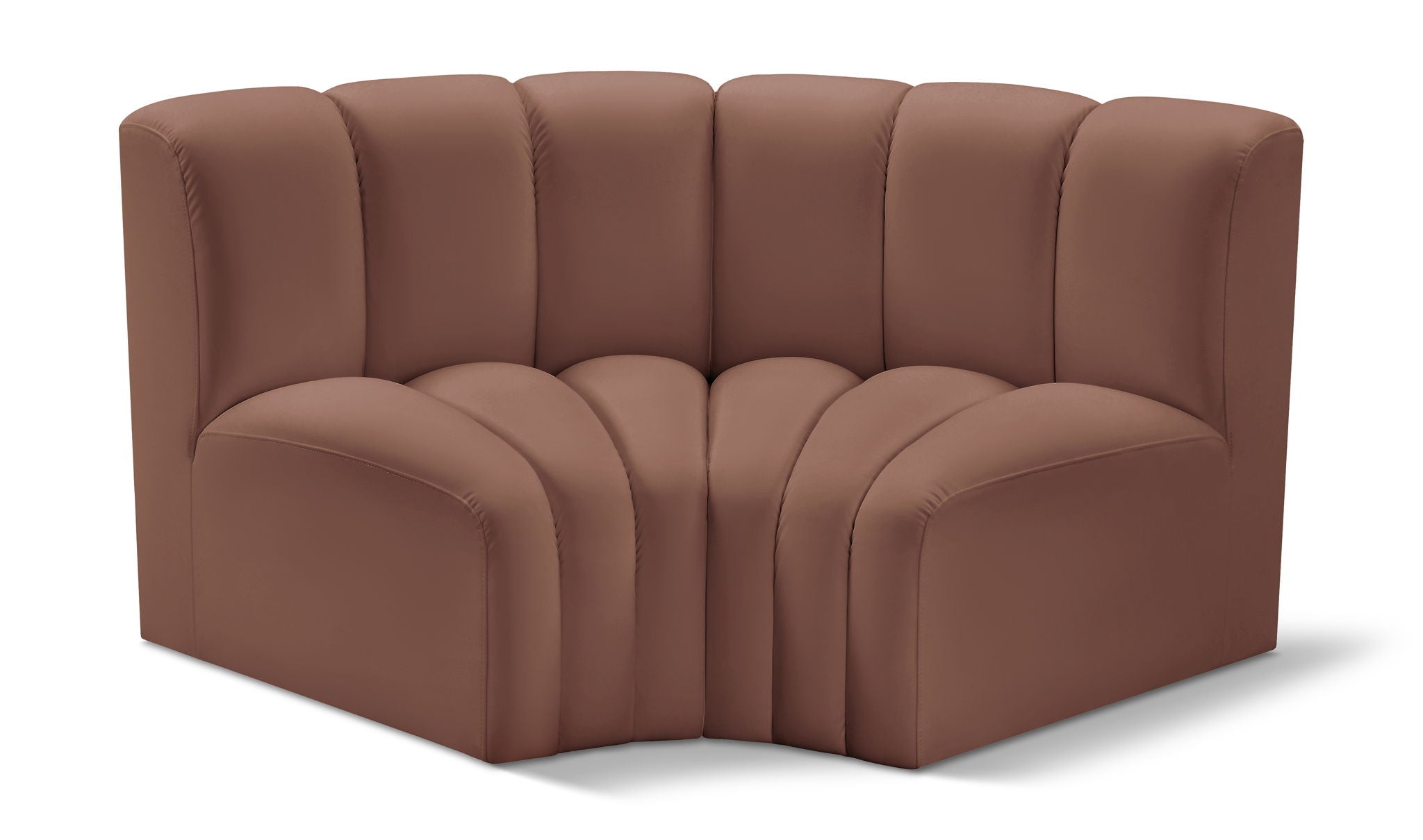 Arc - Faux Leather 2 Piece Modular Sofa - Urban Living Furniture (Los Angeles, CA)