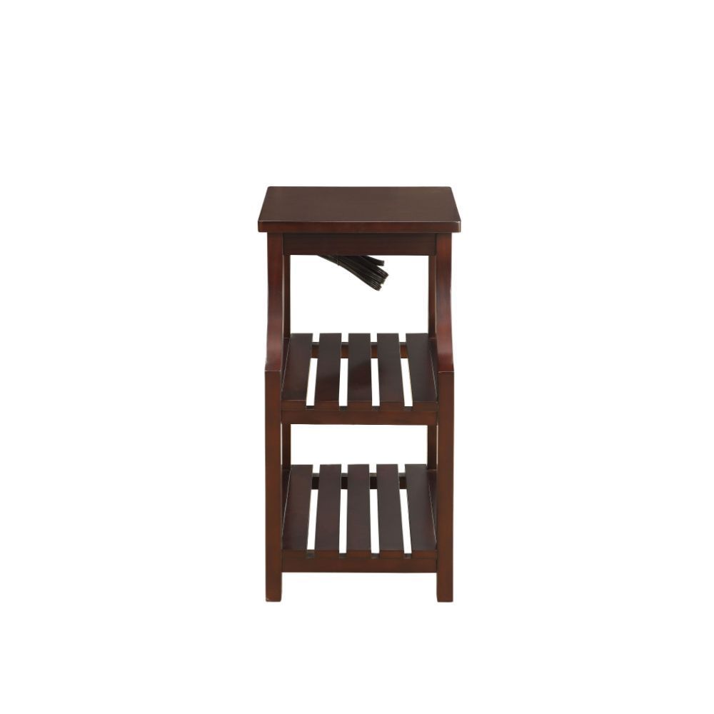 Wasaki - Accent Table With USB - Espresso - Urban Living Furniture (Los Angeles, CA)