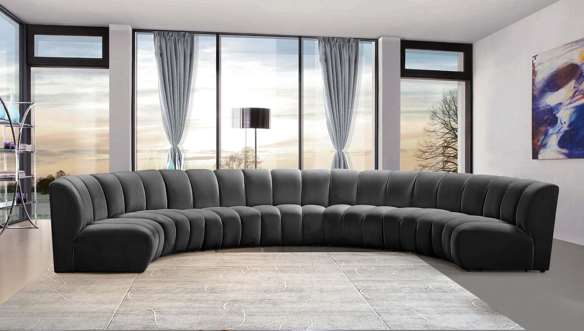 Infinity - 7 Pc. Modular Sectional - Urban Living Furniture (Los Angeles, CA)