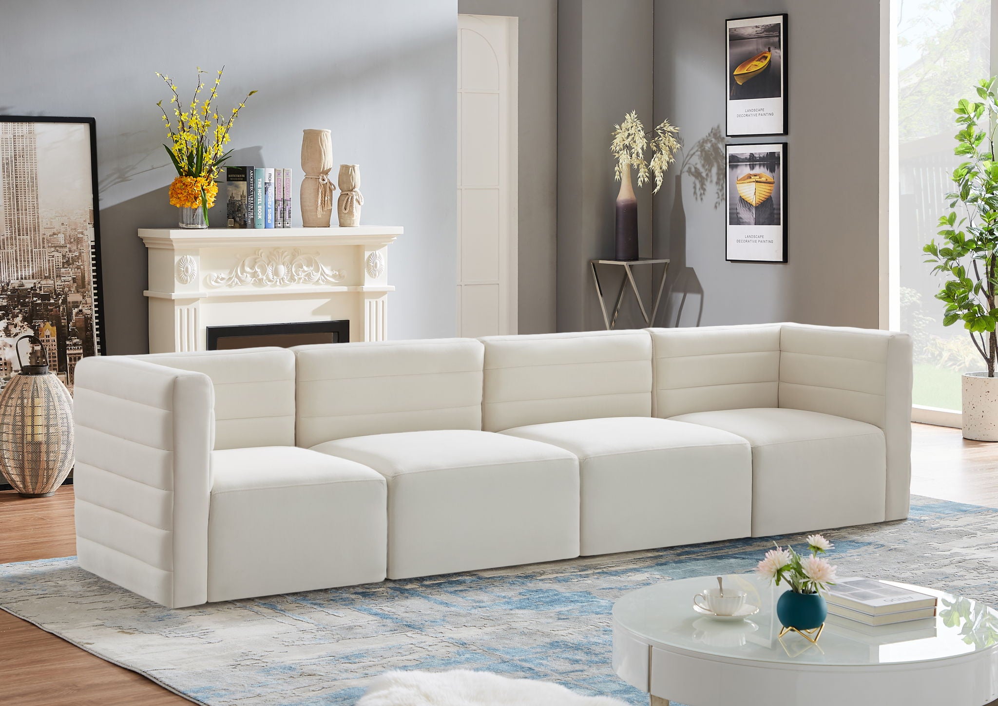 Quincy - Modular 4 Seat Sofa - Urban Living Furniture (Los Angeles, CA)