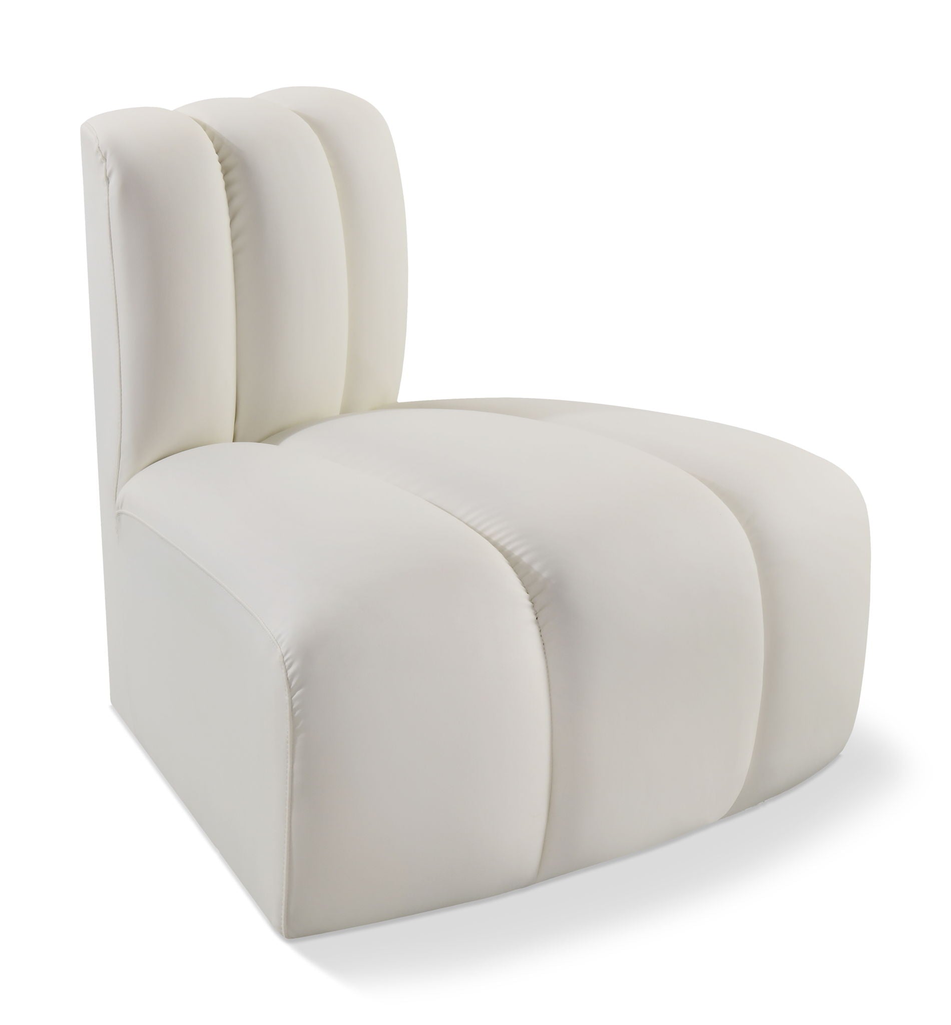 Arc - Faux Leather Reverse Corner Chair - Urban Living Furniture (Los Angeles, CA)