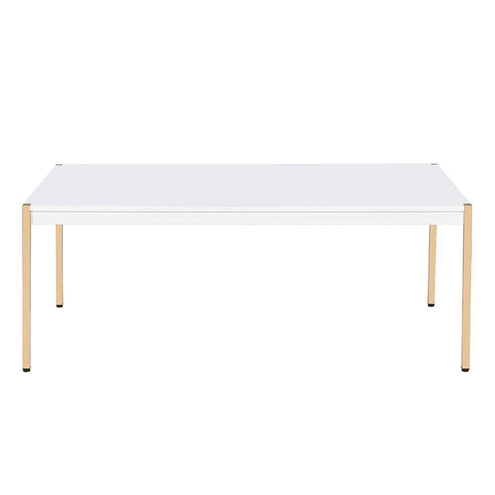 Otrac - Coffee Table - White & Gold - Urban Living Furniture (Los Angeles, CA)