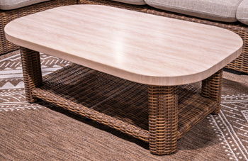 Dolan Creek - Beige / Brown - Rectangular Cocktail Table - Urban Living Furniture (Los Angeles, CA)