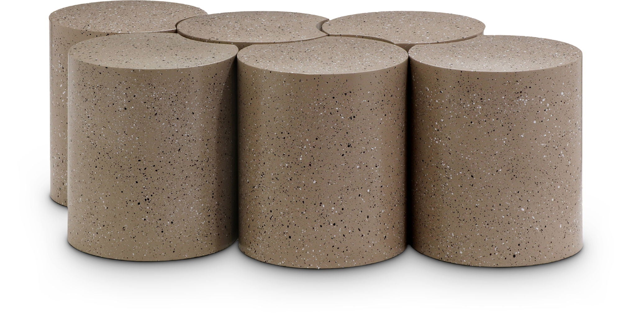 Dimple - 6 Piece Modular Coffee Table - Terazzo Finish - Urban Living Furniture (Los Angeles, CA)