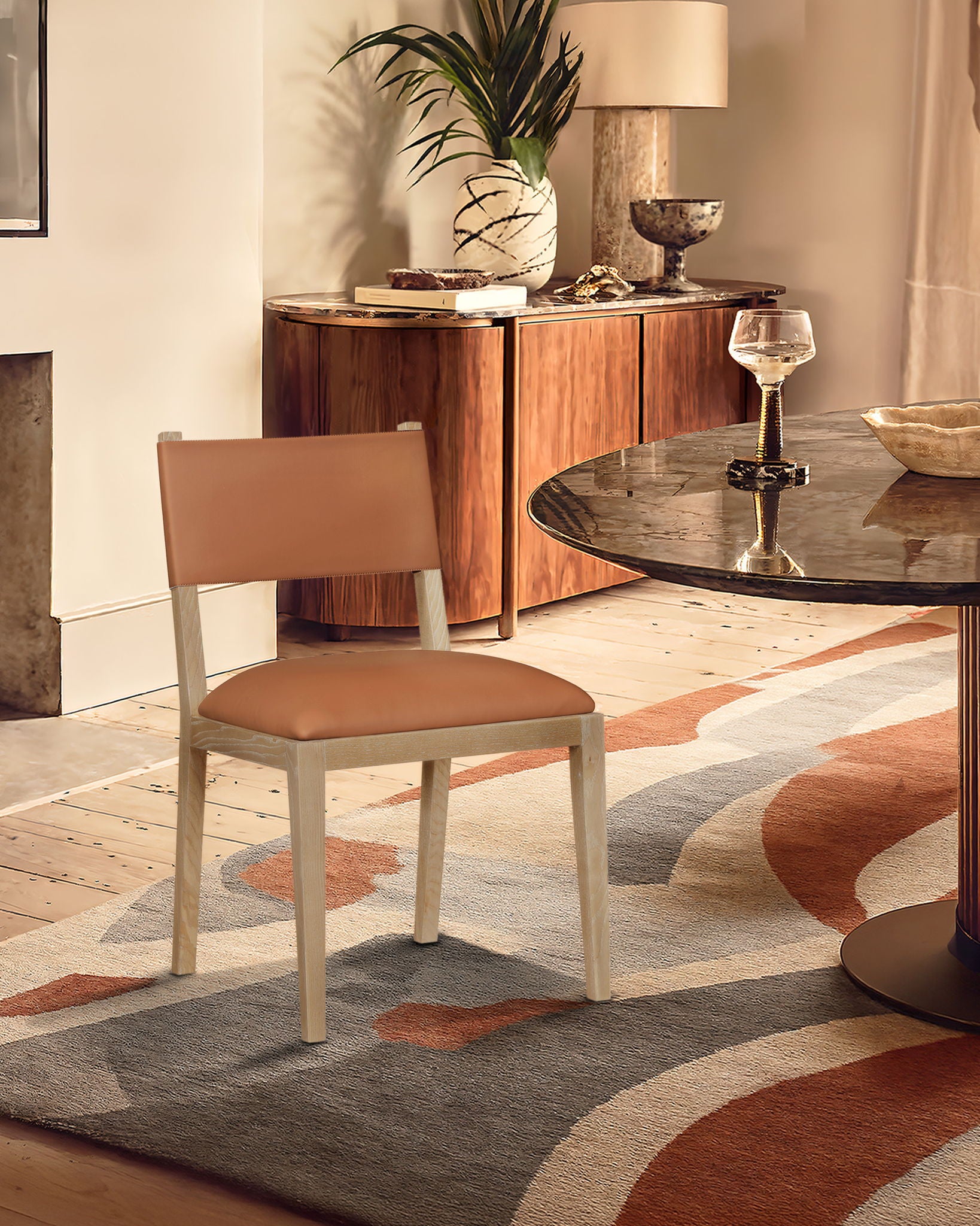 Avon - Vegan Leather Dining Side Chair (Set of 2) - Urban Living Furniture (Los Angeles, CA)