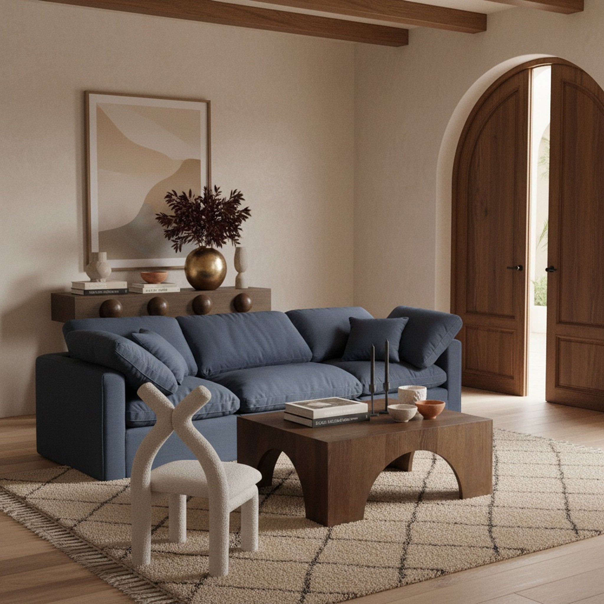 Indulge - Linen 3 Seat Modular Sofa - Urban Living Furniture (Los Angeles, CA)