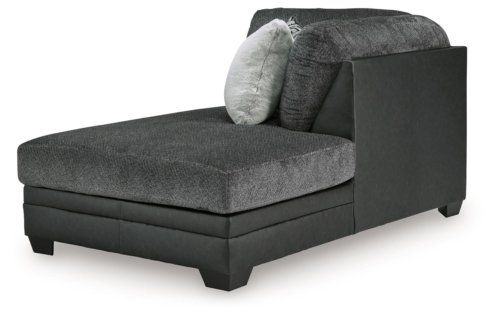 Brixley Pier - Graphite - Raf Corner Chaise - Urban Living Furniture (Los Angeles, CA)