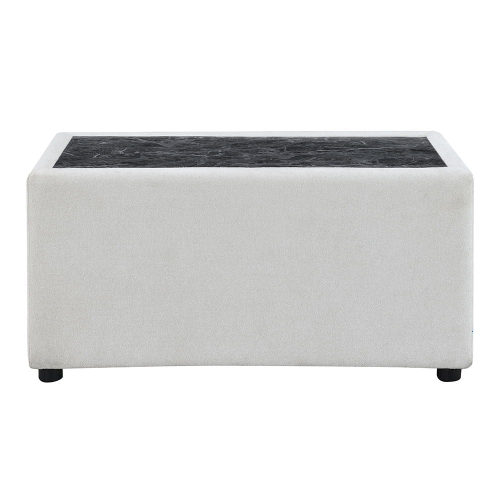 Marisa - Modular Console - Beige Boucle - Urban Living Furniture (Los Angeles, CA)