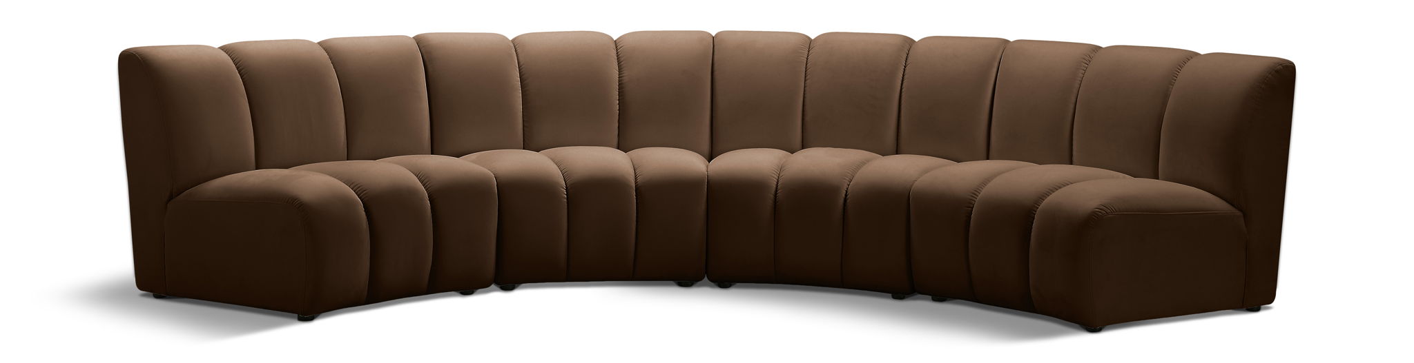 Infinity - 4 Piece Modular Sectional - Brown - Urban Living Furniture (Los Angeles, CA)