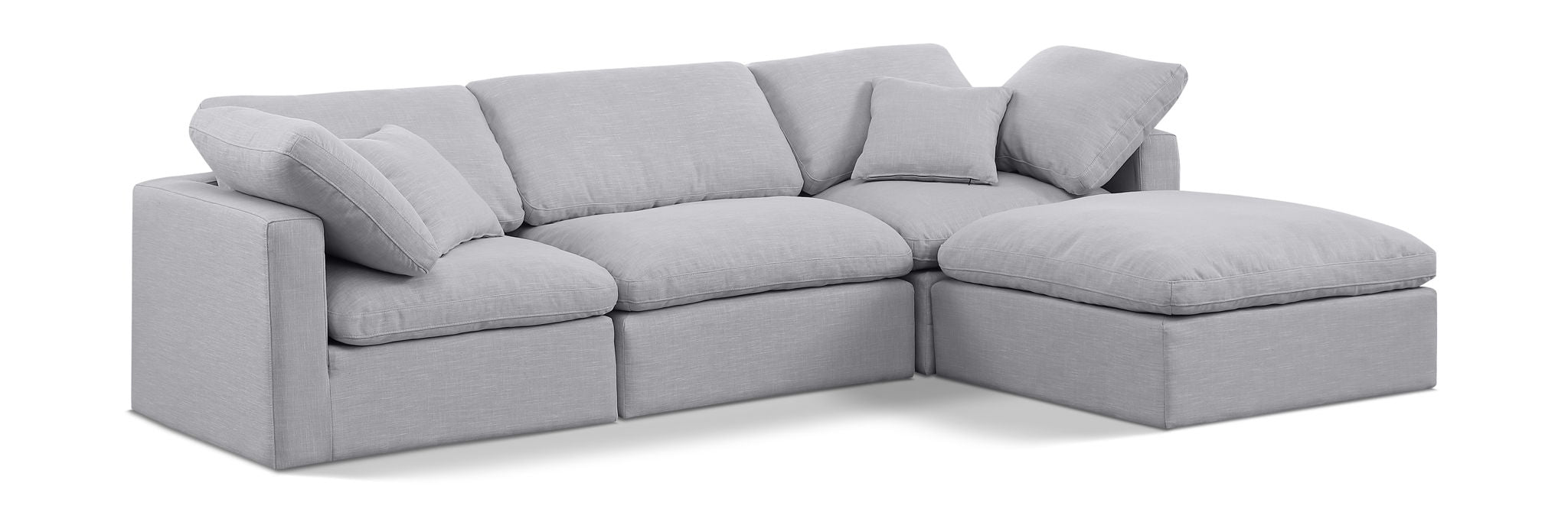 Indulge - Linen 4 Piece Modular Sectional With Chaise - Urban Living Furniture (Los Angeles, CA)