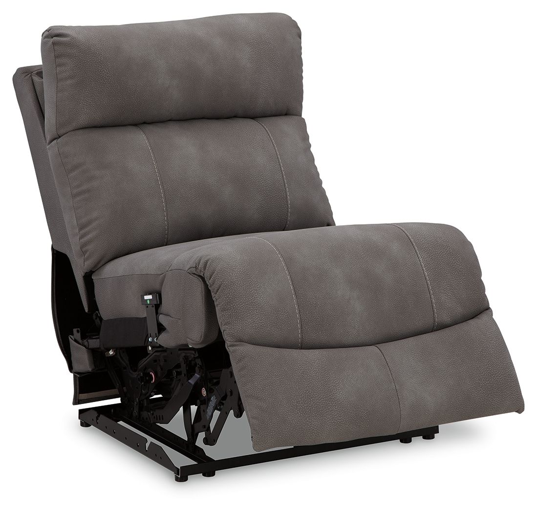 Next-gen Durapella - Slate - Power Armless Recliner With Adj Headrest - Urban Living Furniture (Los Angeles, CA)