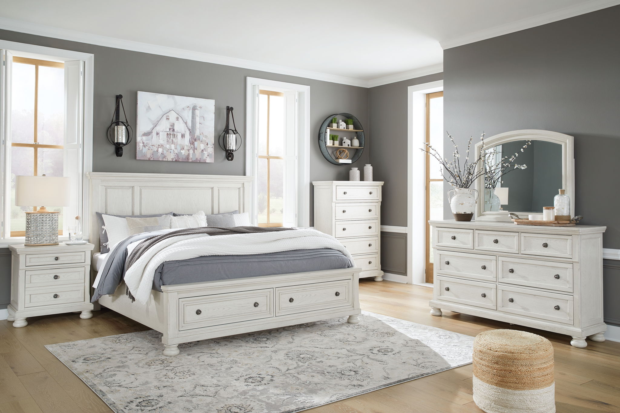 Robbinsdale - Panel Storage Bedroom Set - Urban Living Furniture (Los Angeles, CA)