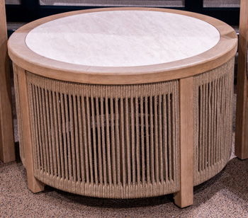 Spooners Cove - Beige - Round Cocktail Table - Urban Living Furniture (Los Angeles, CA)