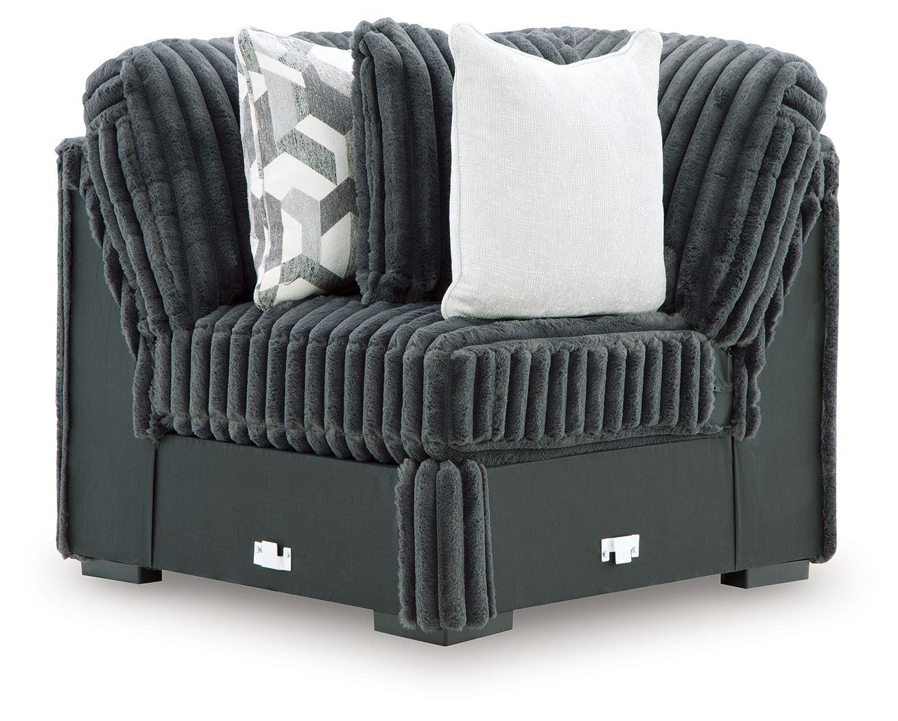 Midnight-Madness - Wedge - Gunmetal - Urban Living Furniture (Los Angeles, CA)